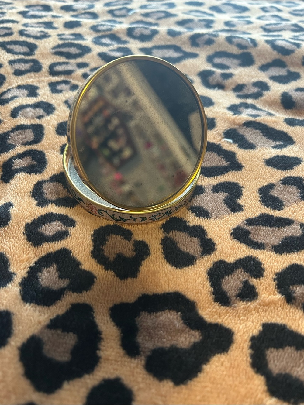 vintage compact mirror